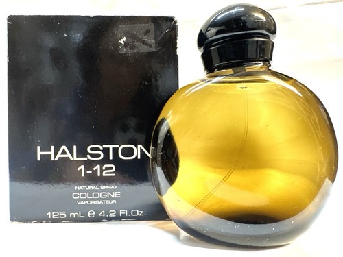 Vintage halston cologne - halston, 1-12