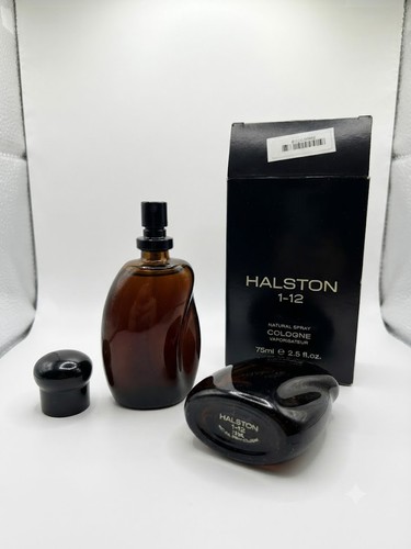 Vintage halston cologne - vintage, 1-12